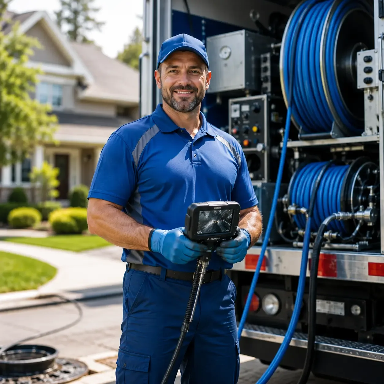 Local outdoor drain cleaning specialists in Carman, IL